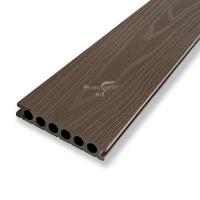 Buy cheap Darkgray 3D Antiskid Co Extrusion WPC Decking Boards Fire Resistant product