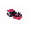 Buy cheap custom nail polish packaging gift box book shape nail polish paper box with blister tray from wholesalers