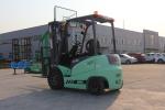 AC / DC Electric Warehouse Forklift Truck With Load Capacity 2500kgs