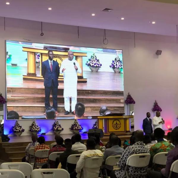 Buy cheap P1.25 P2 P2.7 Indoor LED Video Wall Panel Interior Fixed LED Display Advertising Screen for Church Events from wholesalers