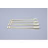Buy cheap The disposable coffee soup with small spoon coffee stir bar muddler yellow from wholesalers