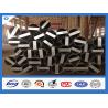 Buy cheap Q345 Steel Material 40FT Hot Dip Galvanized Electric Steel Pole from wholesalers