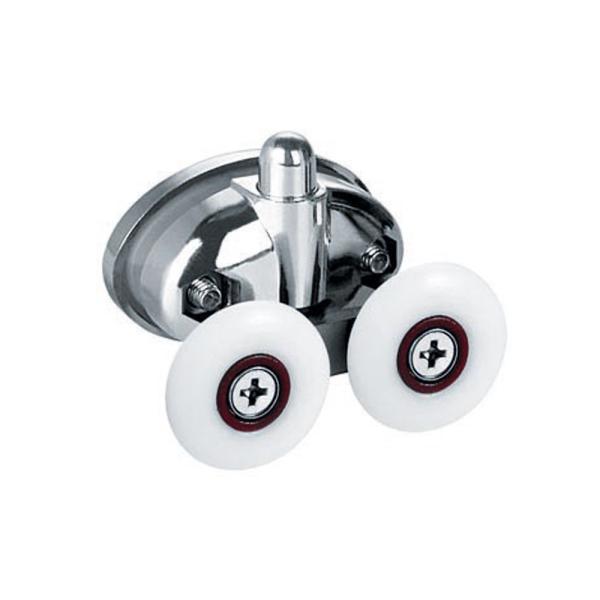 Buy cheap Set Of 2 Double Butterfly Shower Door Rollers A039 Pulley 6/8mm Glass Door Roller from wholesalers