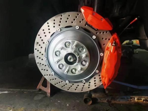 Buy cheap F40 Rear Brake Caliper 380x28mm Drilled Disc System For XT6 from wholesalers