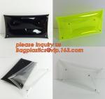 PVC bag/Transparent pvc clutch bag /PVC handle bag for promotion, Neon PVC