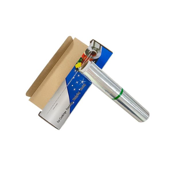 Buy cheap Heavy Duty Silver Aluminum Foil Roll in Customized Length for Food Packaging from wholesalers
