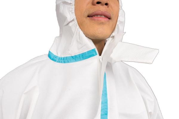 Buy cheap Safety SF 50gsm Disposable Protective Coveralls from wholesalers