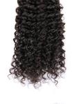 9A Natural Kinky Curly Hair Bundles Double Drawn Hair Extensions Weft