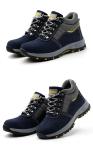 Best-Selling Anti-Odor Leather Anti-Crushing Anti-Puncture Men'S Labor Safety