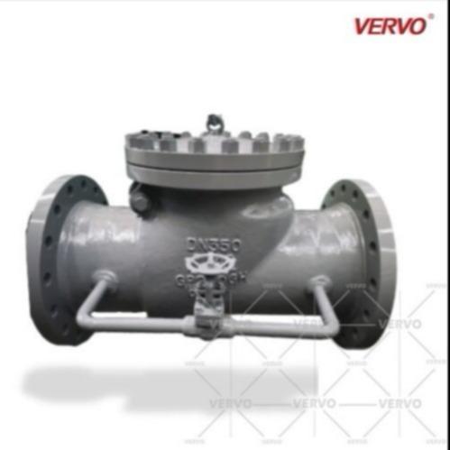 Buy cheap Cast Steel Swing Style Check Valve 14 Inch Din 3840 DN350 PN40 GP240GH Flanged from wholesalers