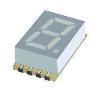 Buy cheap Single 7-Segment SMD LED Display, CA Red 36 mcd RH DP 10mm product