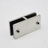 Buy cheap Stainless steel Glass connector 180 degree RS2310, 80X40mm, thickness 5mm, SS304 satin, mirror, black from wholesalers