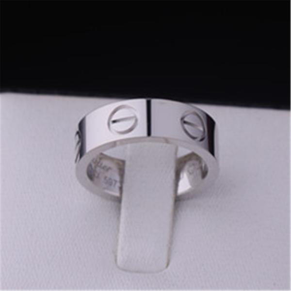 Buy cheap Luxury Brand Jewelry Love Ring In 18K White Gold B4084700 from wholesalers