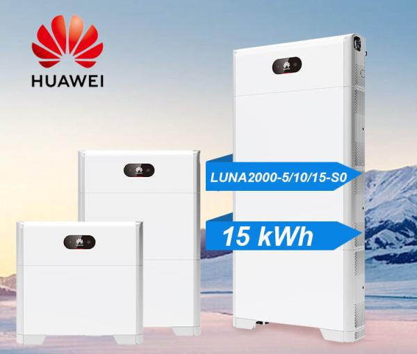 Wall Mount Luna2000 LiFePO4 Battery Solar Storage System 5kW 10kW 15kW for Home