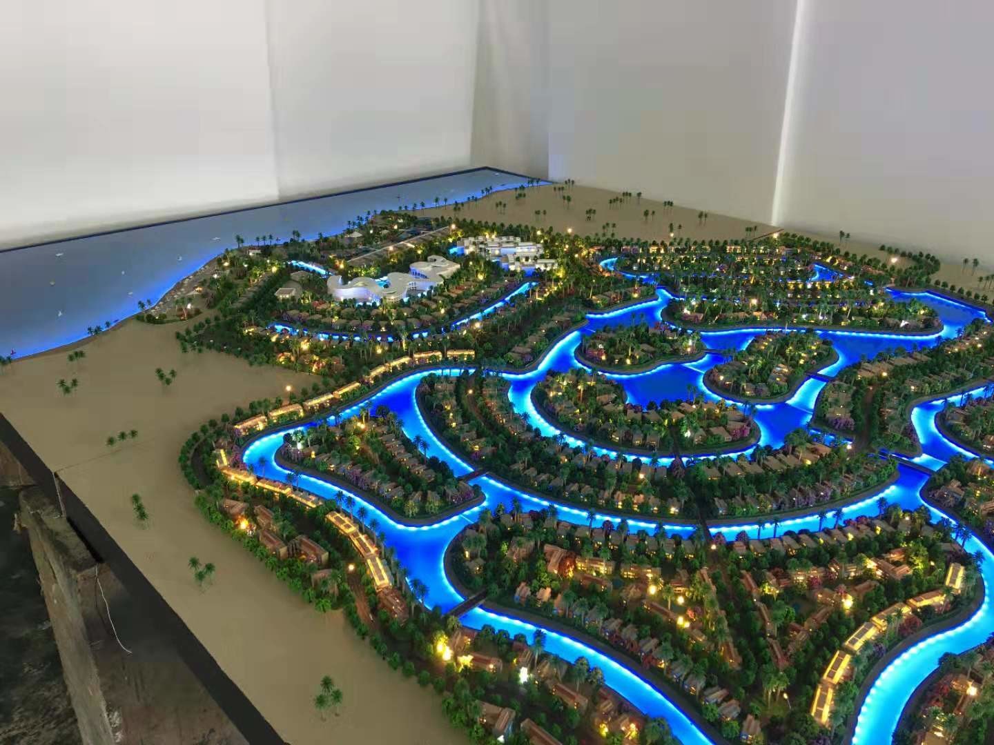 3d home mockup for marketing exhibition , architectural physical scale model