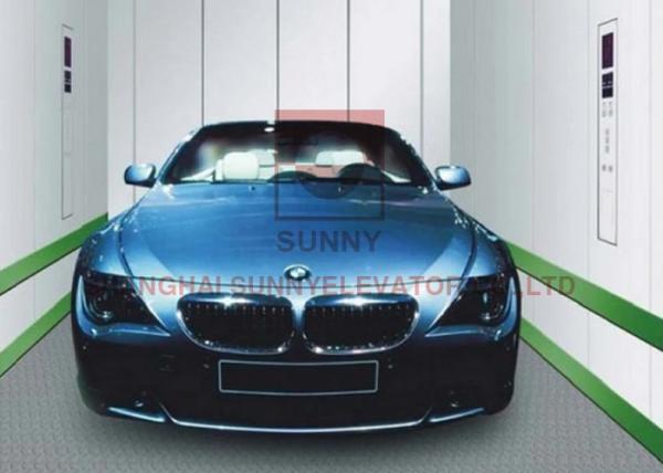 Buy cheap 5000kg Capacity 0.63m/S Stainless Steel Automobile Vehicle Elevator from wholesalers