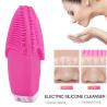 Buy cheap Silicone Vibrating Waterproof Facial Cleansing Face brush Massager with USB Rechargeable from wholesalers