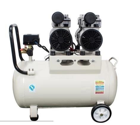 Buy cheap Small 1100w Oil Free Piston Air Compressor Soundless 50dB from wholesalers