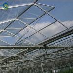 Exhibition Multi Span Greenhouse , Glass Green Houses Hanging Load 0.15KN/M2