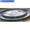 Buy cheap Equal Welding Connection Customized Stainless Steel Flat Head Dish End for Fire Pit from wholesalers