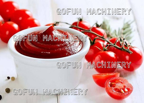 SS306 Complete Tomato Production Line 500kw Paste Concentration