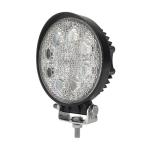 Round LED Work Light Waterproof LED Auxiliary Light 24W With Diecast Aluminum