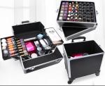 Buy cheap Fashion Large Makeup Case , Beauty Trolley Case With Drawers 350*260*710mm from wholesalers