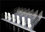 Supermarket 50mm Gravity Feed Shelving Glides Roller Shelf System Bottle Drink