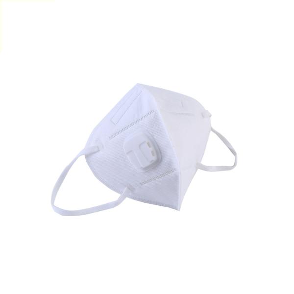 Buy cheap Custom Face Shield N95 N99 Fold Flat Mask Anti - Dust Breathing With Valve from wholesalers