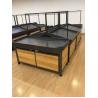 Buy cheap Supermarket Plastic Metal Steel Wooden Fruit and Vegetable Display Stands Rack Shelf Counter from wholesalers