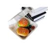 Buy cheap 8 Inch Clamshell Sugarcane Biodegradable To Go Containers from wholesalers