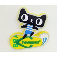 Buy cheap Funny Cat Silicone Fridge Magnet,Multi Colored Fridge Magnet For Home Decoration product