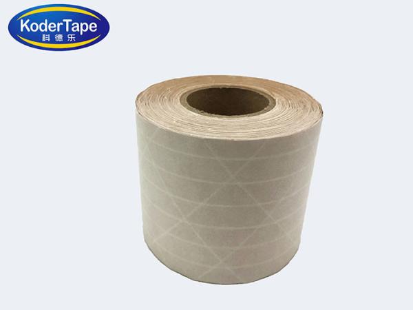 Buy cheap Brown Kraft Tape Paper Fiber Glass Gum Tape With Max Length Of 1500M from wholesalers
