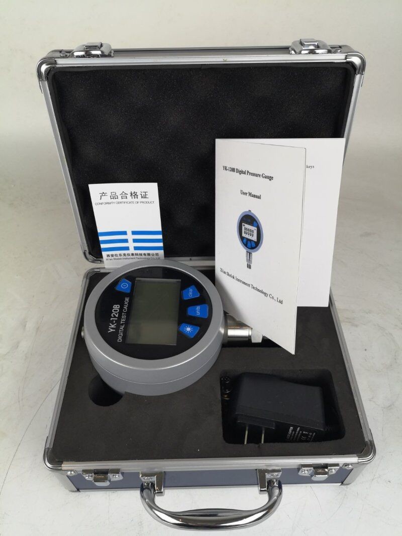 China Digital pressure meter / manometer LCD display dynamic pressure gauge