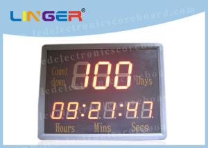 Wholesale 8'' 200mm Digital Countdown Clock , Portable Shot Clock IR Remote 12kgs from china suppliers