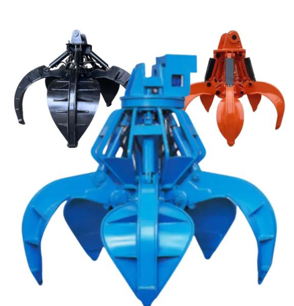Buy cheap CE Approval Mechanical Orange Peel Grab Bucket For CAT320 Excavator from wholesalers