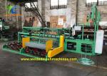 Diamond Galvanized Wire 440v Chain Link Fence Making Machine For Cattle