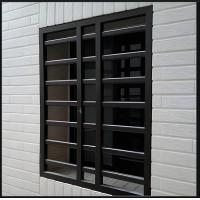 Buy cheap Reinforced Metal Security Grilles For Windows Fireproof Storm Protection Coastal product