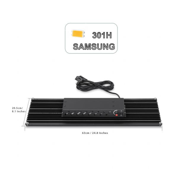 Buy cheap 240 Watt LED Grow Light Panel Samsung LM 301H Mix Oslon SSL Red 660nm IR 730 &LG UV from wholesalers