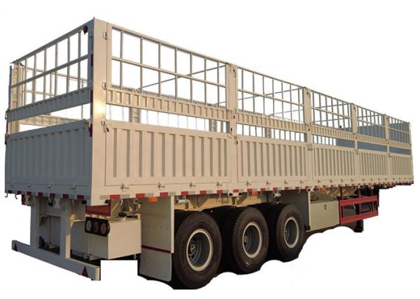 Buy cheap 30-80T Cow Transport Trailer 2500mm Semi Container Fence from wholesalers
