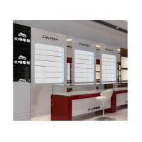 Buy cheap Eyeglasses Shop Glass Display Wall Cabinet With LED Light , Jewellery Display product