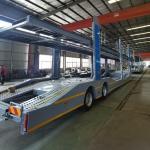 8 Tire Heavy Duty Semi Truck Trailer for Car Transport Carrier Fuwa/BPW