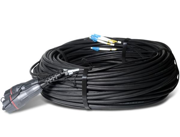 Buy cheap DLC RRU Duplex LC Fullaxs Connector Fiber Optic Patch Cord from wholesalers