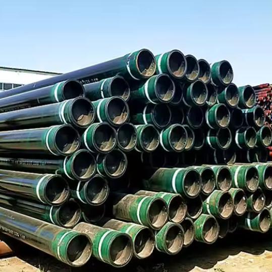 Buy cheap API 5CT Standard 6-5/8 STC Anti High Pressure J55 K55 Carbon Steel Tubing and Casing for Protect Wellbore from wholesalers