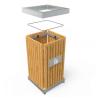 Buy cheap Rolling Cover EN840 Certificate 10.5gal Outdoor Waste Container from wholesalers