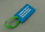 Business Promotion Promotional PVC Keyring Rubberized 4.0 Mm Thickness
