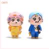 Buy cheap 3D Cartoon Character Figurine Doll Bath PVC Couple Action Figure Crafts And Gifts from wholesalers