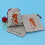 Natural Color Small Cute Cotton Rope Drawstring Candy Bag