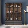 Buy cheap 96" Countertop Luxury Home Bar Cabinet Glass Wine Cabinet Melamine Wood Furniture from wholesalers