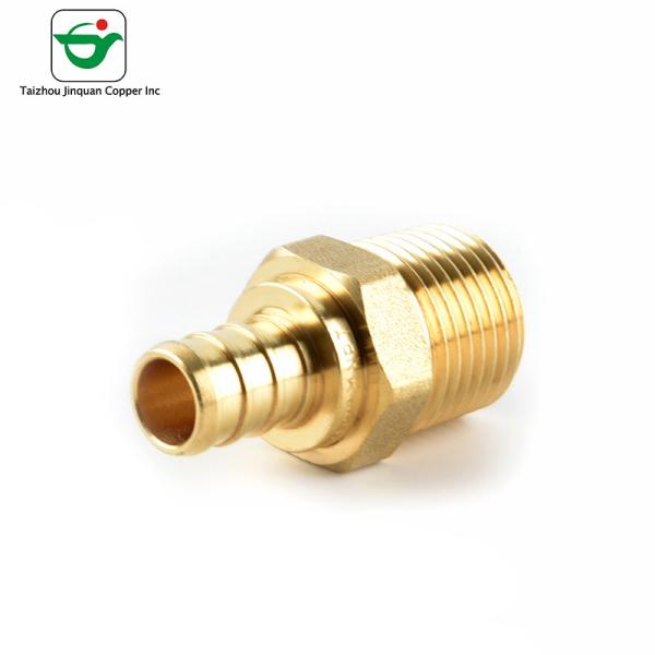 Buy cheap Customized Copper 3/4''X1/2" MN Male Threaded Adapter from wholesalers